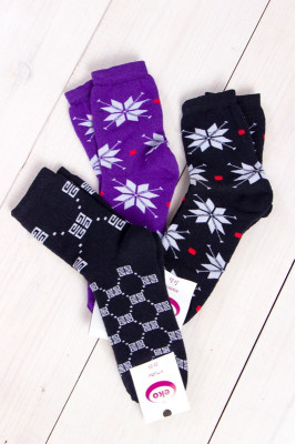 Шкарпетки для дівчинки (юніори) (зима) 
