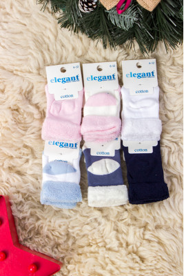 Шкарпетки махрові дитячі (6-12 місяців) зима