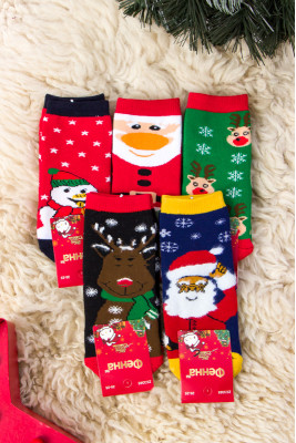 Шкарпетки дитячі (новорічні) зима