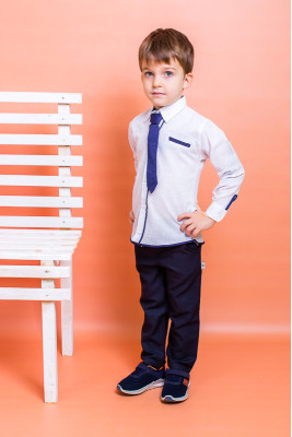 Комплект для хлопчика (брюки+сорочка+галстук)