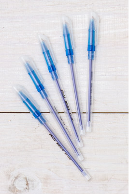 Ручка масляная  "Ellott" (синього кольору)