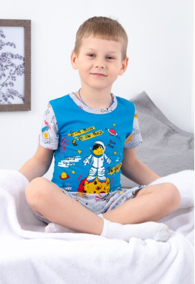 Піжама для хлопчика (футболка+шорти)