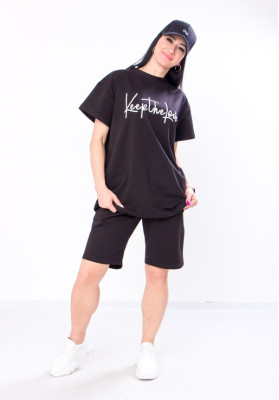 Комплект жіночий (футболка+шорти-бермуди)
