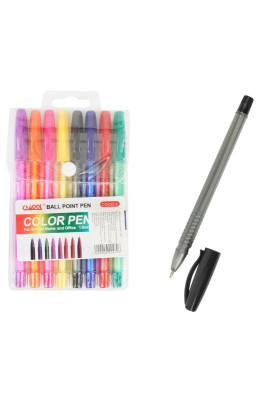 Набір кулькових ручок (8 кольорів)