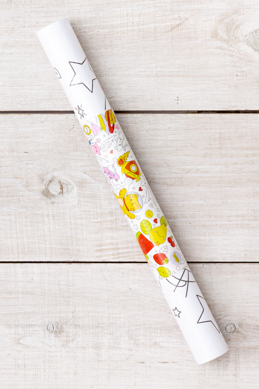 Розмальовка в рулоні "СТЕЖИНКА В КАРТИНКАХ", 5м