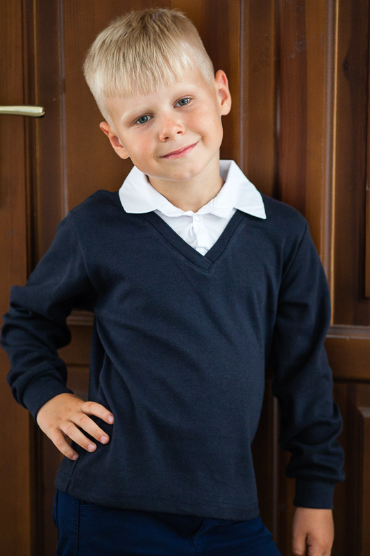 Джемпер для мальчика "Школьный-1"