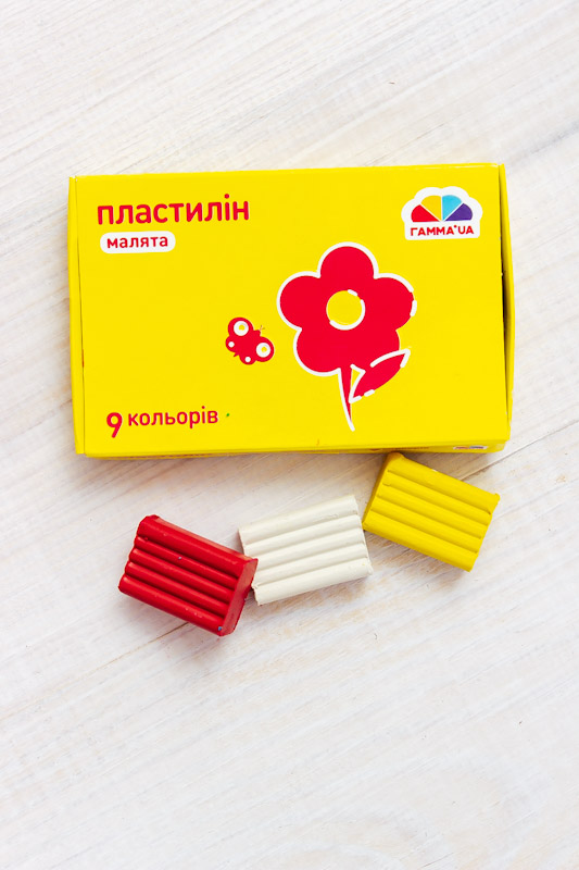 Пластилін 9 кольорів