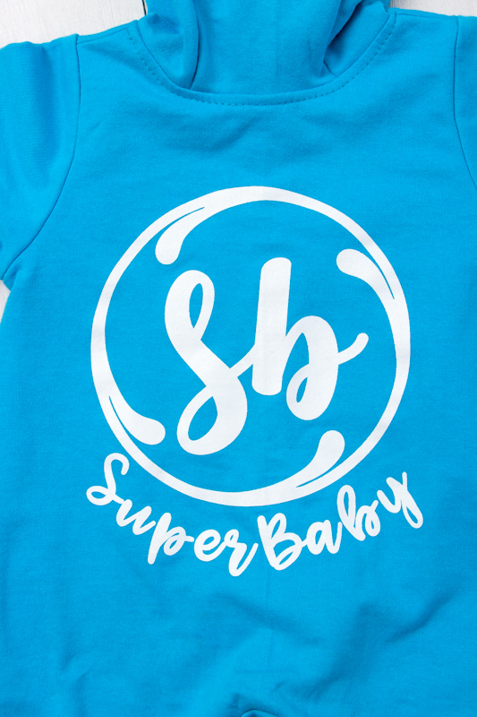 Комбінезон ясельний для хлопчика "Super Baby"