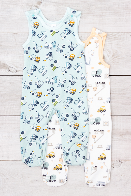 Повзуни ясельні для хлопчика "Вушка"