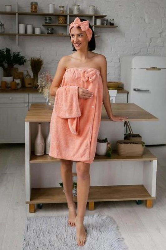 Рушник-халат жіночий