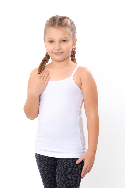 Майка на бретельках для дівчинки