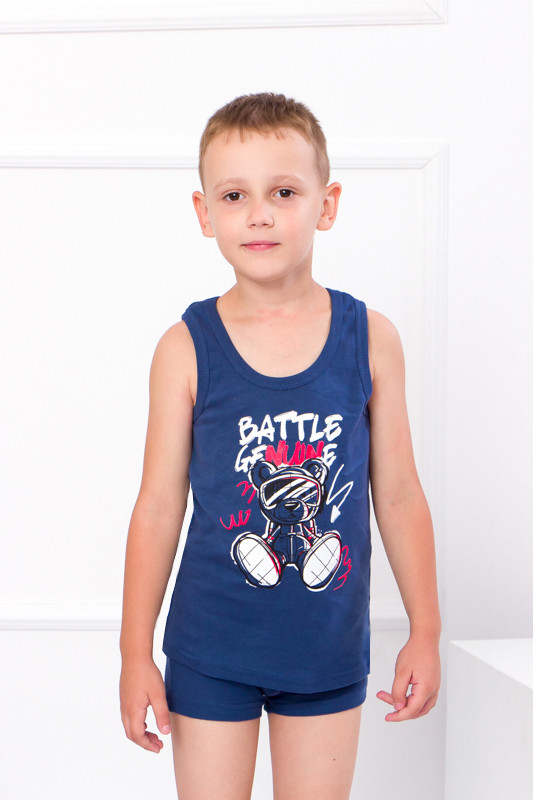 Комплект для хлопчика (майка+боксери) з дефектом