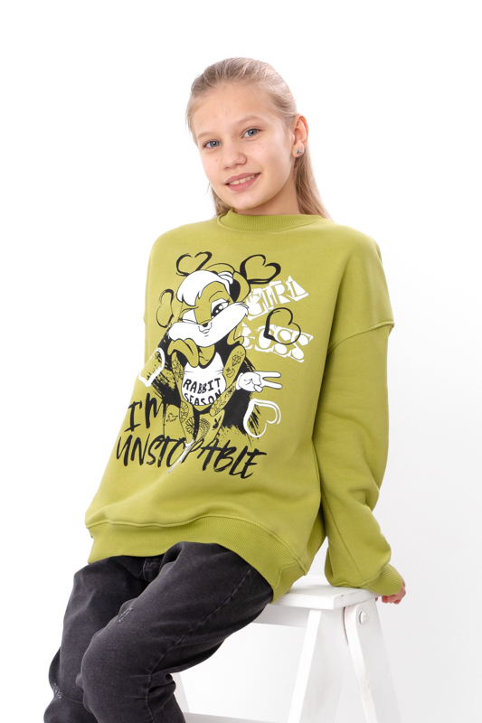 Світшот оверсайз для дівчинки 