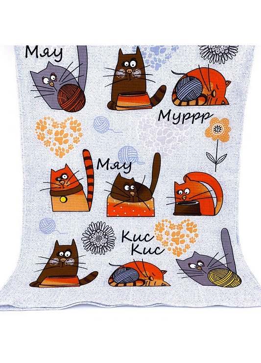 Рушник кухонний "Мурлики"