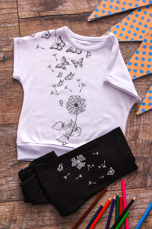 Комплект для дівчинки "Міла"