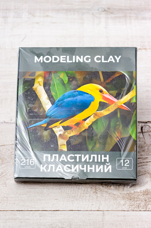 Пластилін 12 кольорів