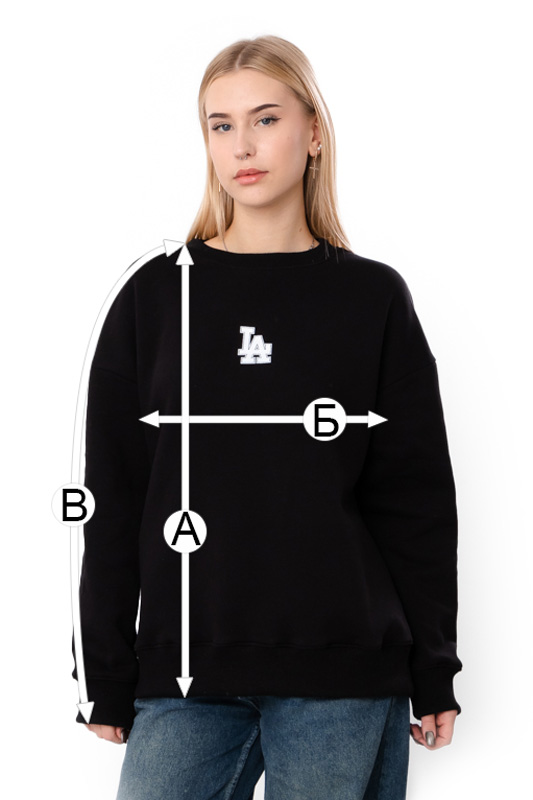 Світшот жіночий (оверсайз)