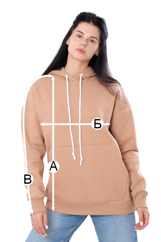 Худі для жінок (оверсайз)