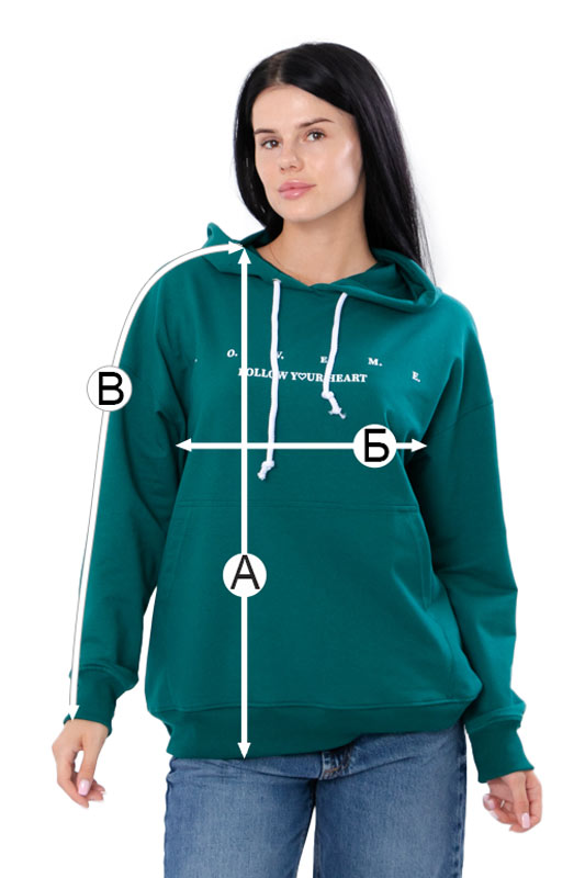 Худі для жінок (оверсайз)