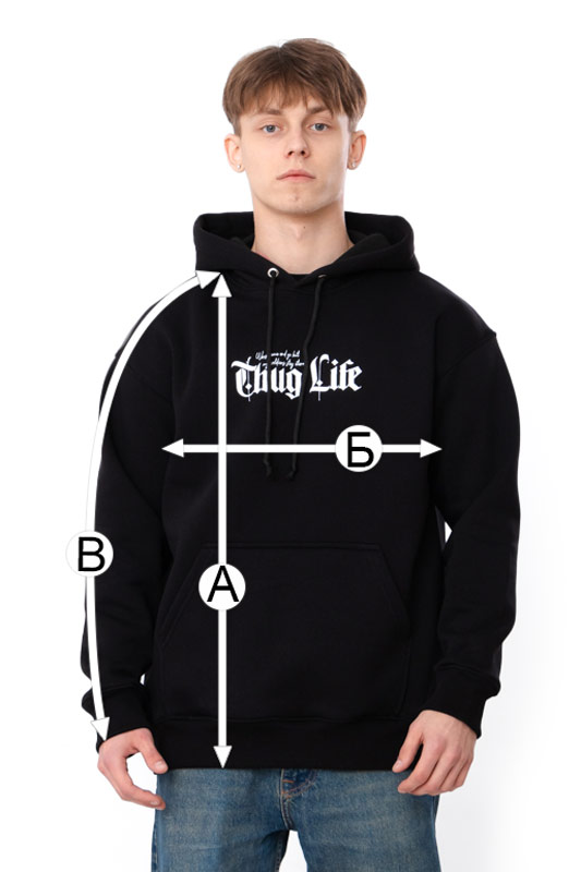 Худі для чоловіків (оверсайз)