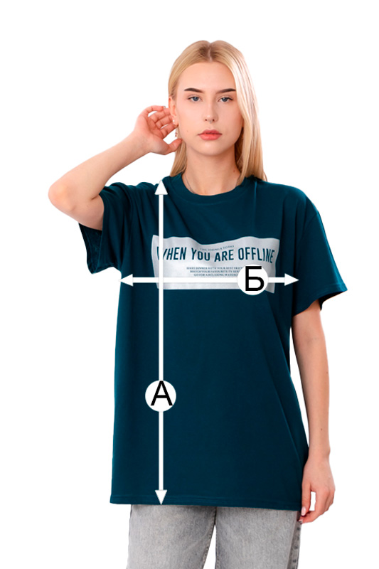 Футболка жіноча (оверсайз)