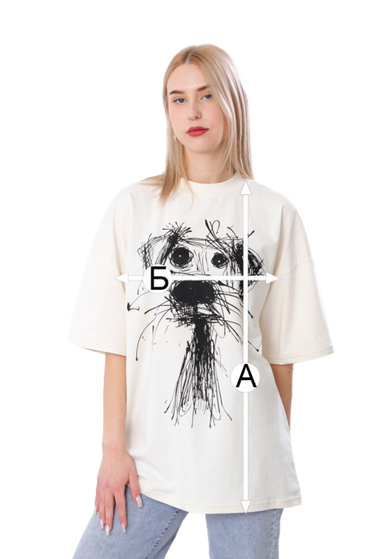 Футболка жіноча (оверсайз)