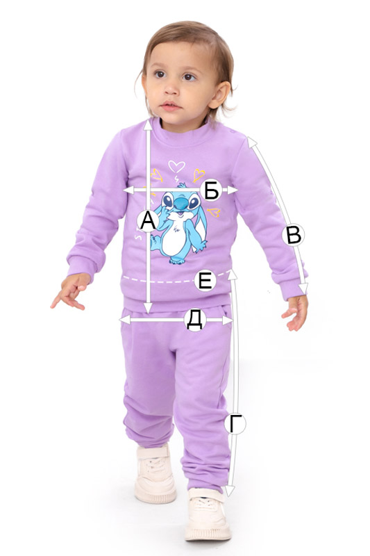 Комплект ясельний для дівчинки