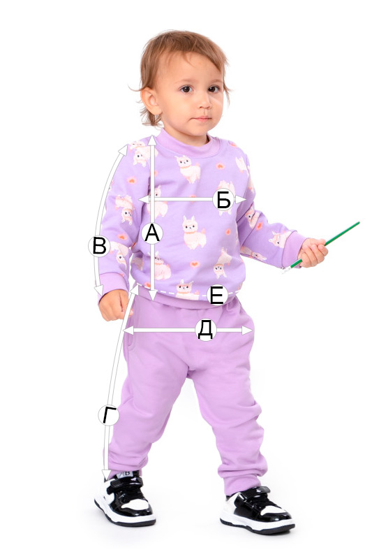 Комплект ясельний для дівчинки