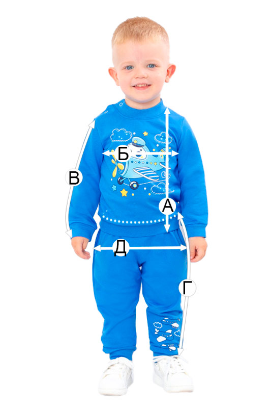 Комплект ясельний для хлопчика