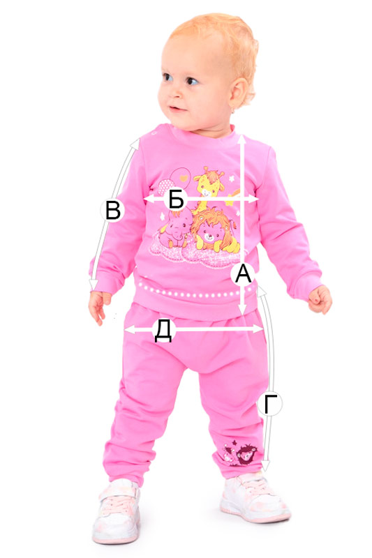 Комплект ясельний для дівчинки