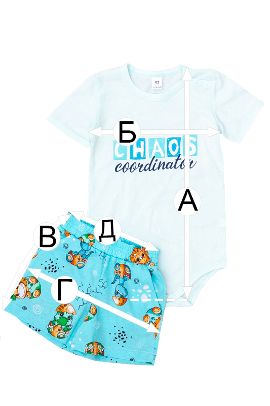 Комплект ясельний для хлопчика