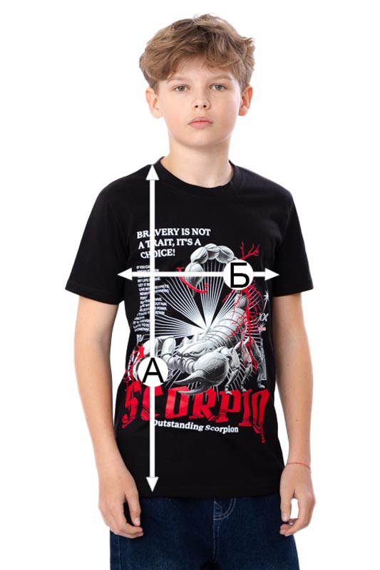 Футболка для хлопчика (підліткова)