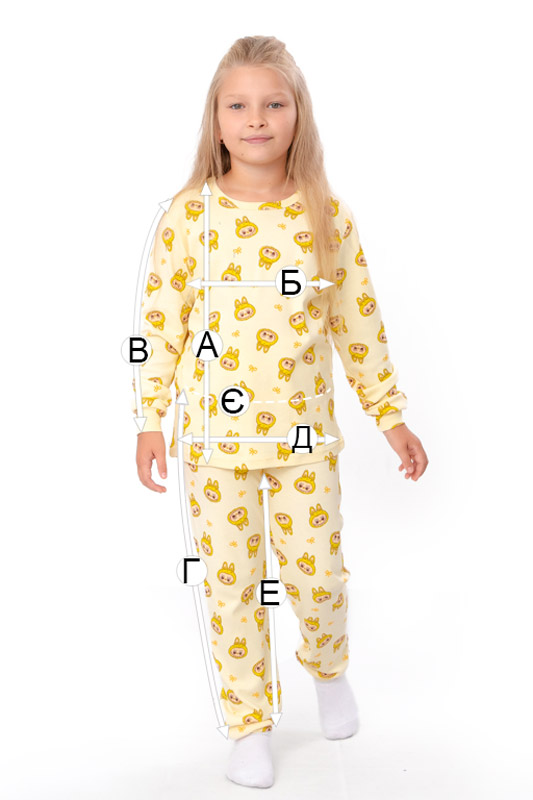 Піжама для дівчинки