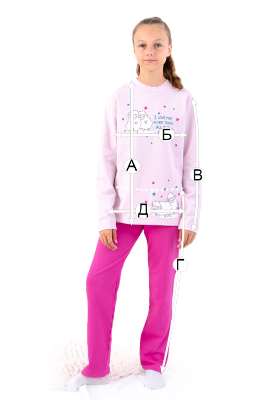 Піжама для дівчинки 