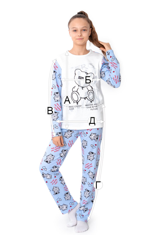 Піжама для дівчинки 