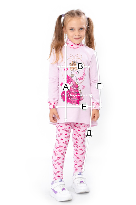 Комплект (туніка+лосини) для дівчинки