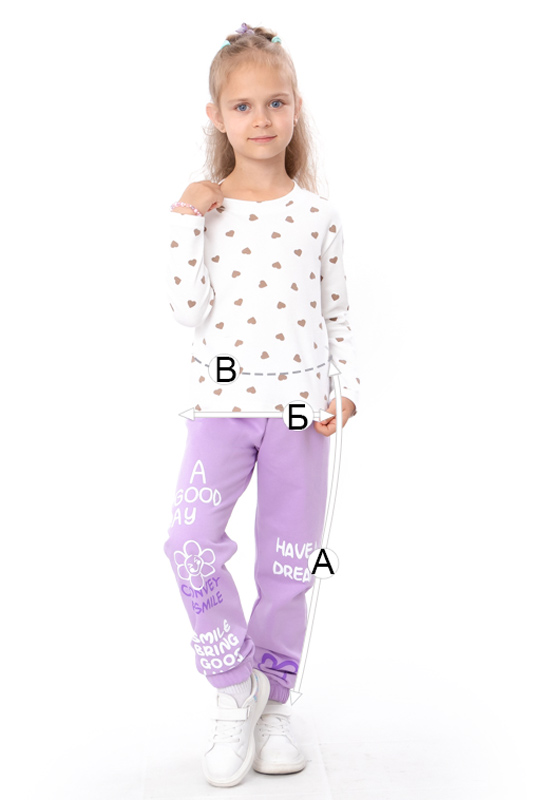 Штани для дівчинки