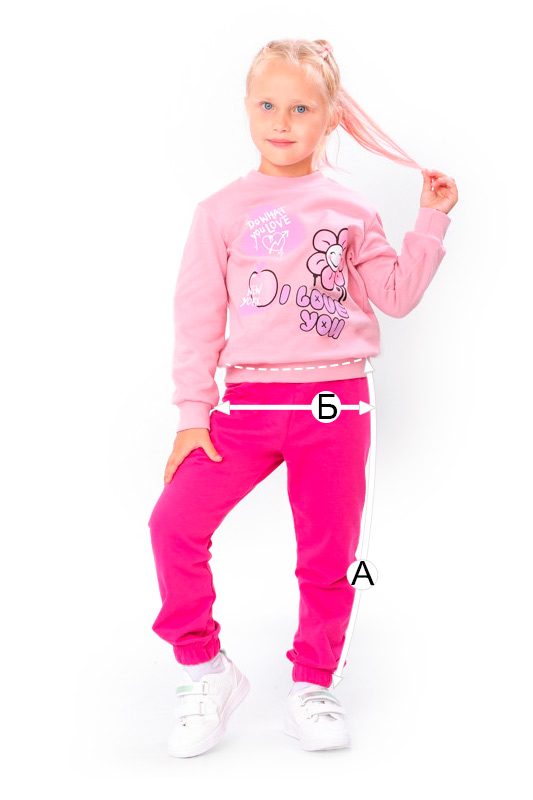 Штани для дівчинки