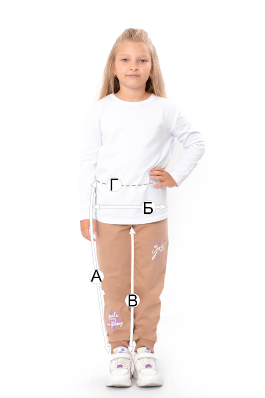 Штани для дівчинки