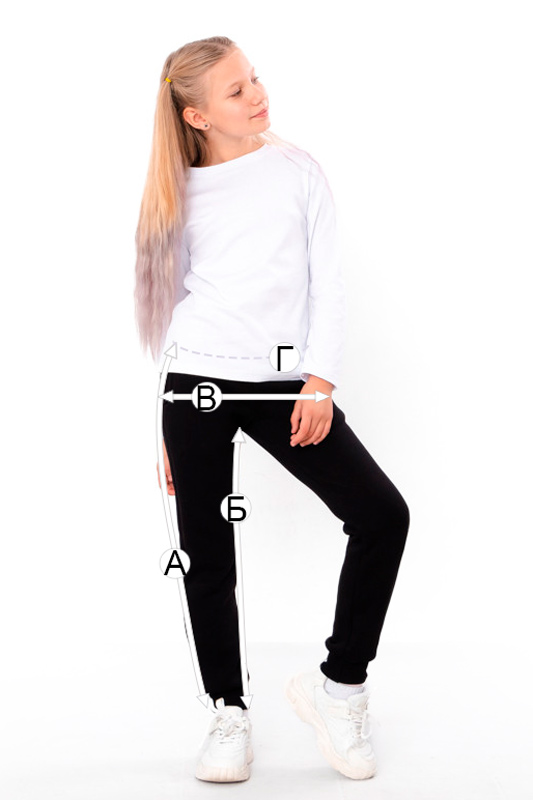 Теплі штани для дівчинки 