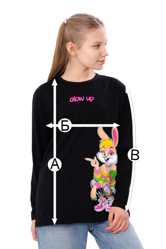 Джемпер для дівчинки (підлітковий)