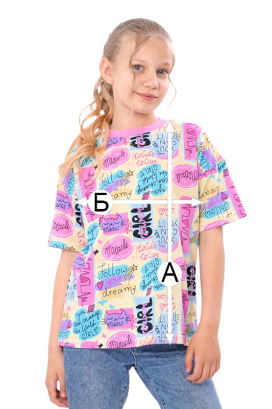 Футболка для дівчинки 