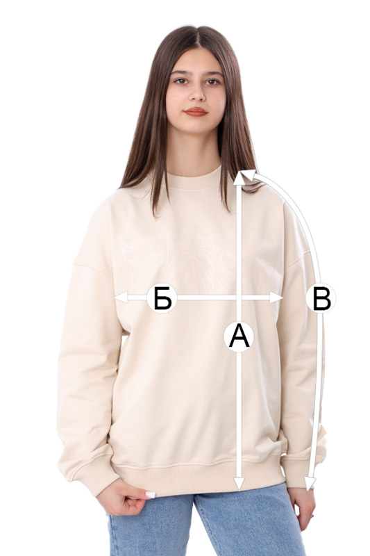 Світшот для дівчинки (підлітковий)