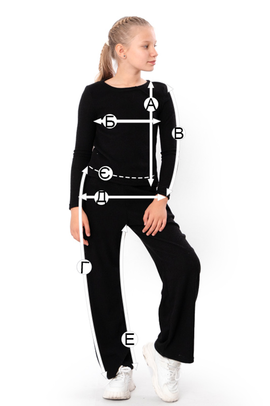 Костюм для дівчинки (підлітковий)