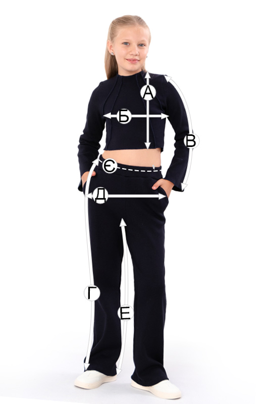 Костюм для дівчинки (підлітковий)