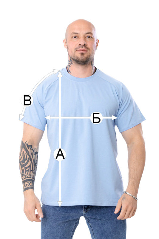 Футболка-реглан чоловіча