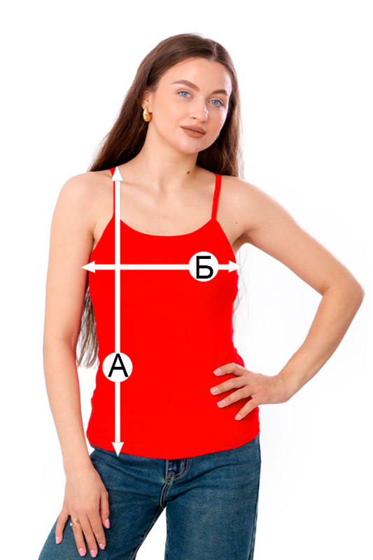 Майка жіноча (на бретельках)