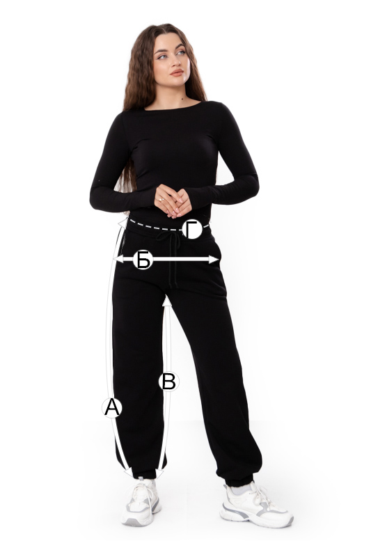 Штани жіночі (широкі)