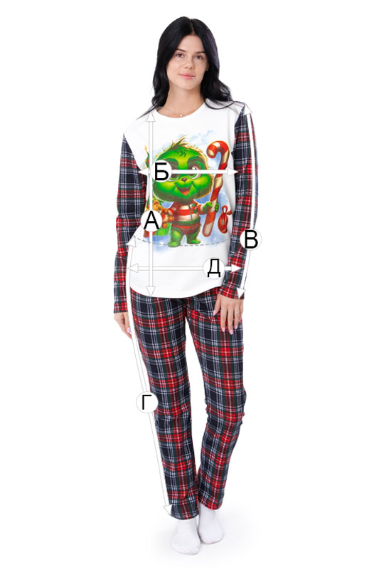 Піжама жіноча "Family look"