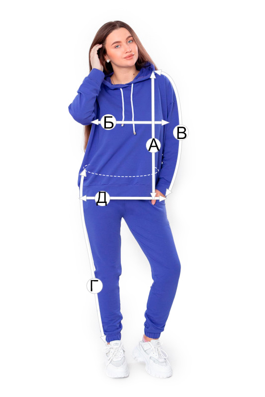 Костюм жіночий (з капюшоном)